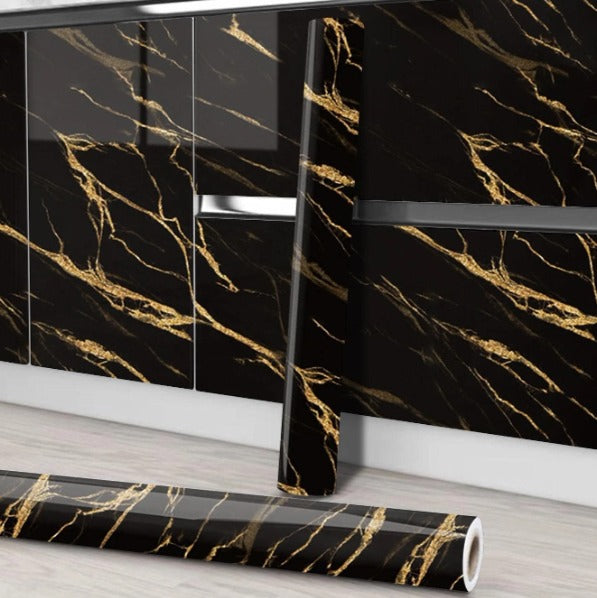 Marble Printed Self-Adhesive Sheet