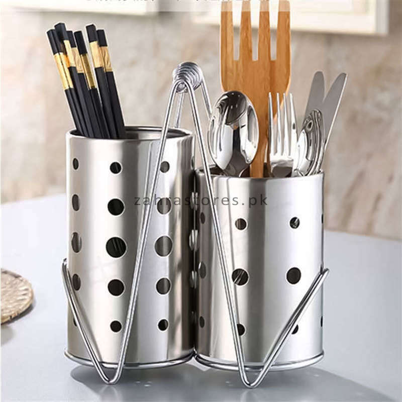 Stainless Steel Cutlery Storage Organizer