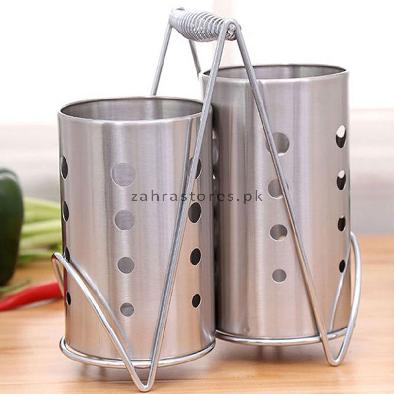 Stainless Steel Cutlery Storage Organizer