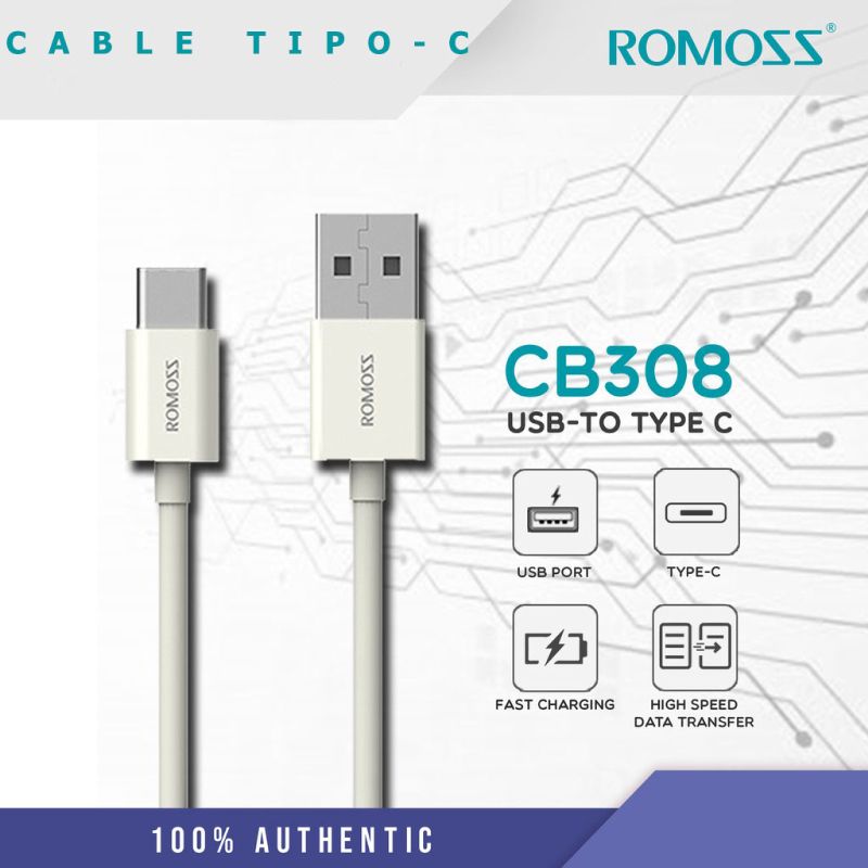 ROMOSS CB308 TYPE C CABLE