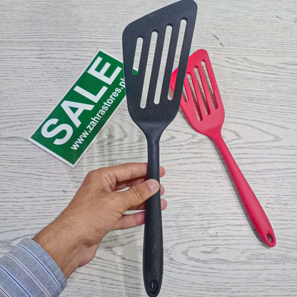 Silicone Slotted Spatula, Heat-Resistant