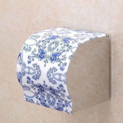 Chrome Painted Steel Toilet Paper Holder